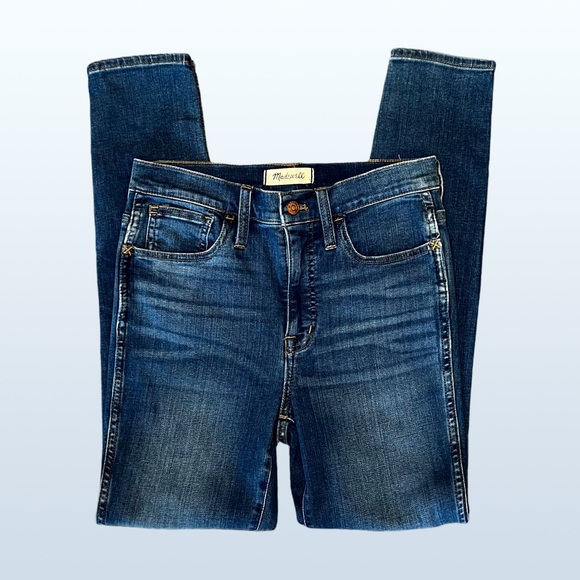 ⚜️Designer: Madewell 10" High-Rise Roadtripper Jeans in Playford Wash, Size 26” - Picture 4 of 12